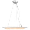 Foto para 560w (14 x 40) Nebula G9 G9 Halogen Dry Location Satin Opal Semi-Flush or Pendant (CAN Ø5.25")