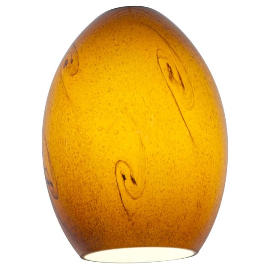 Foto para FireBird Amber Sky Brandy Pendant Glass Shade