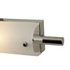 Foto para 39w Vail Bi-Pin T-5 HO Linear Fluorescent Damp Location Chrome Opal Vanity & Wall Fixture (CAN 37.5"x3"x1.25"Ø4.4")