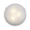 Foto para 15w Mona Module 90Plus CRI Dry Location White Alabaster Dimmable Led Flush Or Wall Mount 4.25"Ø12" (OA HT 4.25) (CAN Ø9.75")