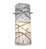 Foto para Cylinder BLWH Pendant Glass Shade (OA HT 10)