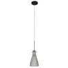 Foto para 35w Cavo GY6.35 Bi-Pin Halogen Dry Location Bronze Crystal Italian Wire Glass Uj Mini Pendant Including Low Profile Mono-Pod (CAN 0.5"Ø4.5")