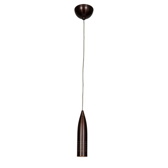 Foto para 35w Odyssey GU-5.3 MR-16~Halogen Dry Location Bronze Single Pendant