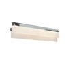 Foto para 18w Linear Module 85CRI LED Damp Location Chrome ACR Dimmble Wall Vanity Fixture (OA HT 5) (CAN 4.25"x8"x1.5")