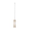 Foto para 35w Zeta GY6.35 Bi-Pin Halogen Dry Location Brushed Steel Opal Anari Silk Low Voltage Pendant Excluding Mono-Pod (CAN 4.5")