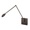 Foto para 6w TaskWerx SSL 83CRI LED Dry Location Bronze Reach Wall Mounted Ajustable Led Task Lamp (OA HT 20)