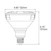 Foto para Foco LED 15.5w PAR38 Blanco E26 30K Atn 40°