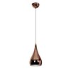 Foto para 75w 1100lm 27k Essence E-26 Incandescent Dry Location Rose Gold 1-Light Pendant (OA HT 130") (CAN 2.5"Ø4.5")