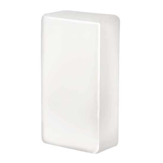 Foto para 9w 800lm 30k Brick Dimmable E-26 Replaceable LED Opal Wet Location LED Wall Fixture (CAN 9.6"x4.6"x1")