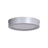 Foto para 12w 960lm 30k Strike 2.0 SSL Dedicated LED Damp Location Silver Acrylic Lens Dimmable LED Round Flush Mount