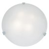 Foto para 10w (4 x 2.5) 3200lm 30k Mona E-26 Replaceable LED Dry Location Chrome White Dimmable LED Flush Mount