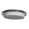 Foto para 9.5w 800lm 30k Bellagio SSL Dedicated LED Damp Location Opal Glass Smoke Dimmable LED Flush Mount