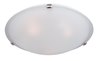 Foto para Malaga 4-Light Flush Mount SN Frosted Glass MB Incandescent Incandescent