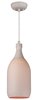 Foto para Vino 1-Light Pendant WT White GU24 Fluorescent Fluorescent 8"x8"x18.25" (OA HT 140")