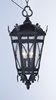 Foto para Canterbury DC Hanging Lantern AT Seedy Glass CA Incandescent E12 Incandescent (OA HT 24.75"-95.25")36" Chain