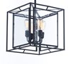 Foto para Era 4-Light Pendant BK Seedy Seedy Glass MB Incandescent Incandescent (OA HT 21.5"-45.75") (CAN 6"x6"x1")