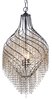 Foto para Twirl 3-Light Pendant OI Cognac CRYSTAL CA Incandescent Incandescent (OA HT 32.5"-69.5") (CAN 5"x5"x1.25")36" Chain