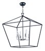 Foto para Abode 4-Light Chandelier TXBPN CA Incandescent E12 Incandescent 24.5"x24.5"x27.75" 36" Chain