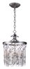 Foto para Alessandra 4-Light Chandelier SM CA Incandescent E12 Incandescent (CAN 5.5"x5.5"x1")72" Chain