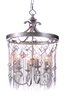 Foto para Alessandra 4-Light Chandelier SM CA Incandescent E12 Incandescent (CAN 5.5"x5.5"x1")72" Chain