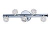 Foto para Bejewel LED 5-Light Bath Vanity PNSN Beveled Crystal Crystal G9 LED