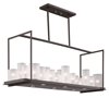 Foto para Urban Nights 29-Light Chandelier TXB Frosted Frosted Glass G9 Xenon Xenon + LED