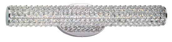 Foto para Meteor LED Bath Vanity PC Beveled Crystal PCB LED 23"x5.5"