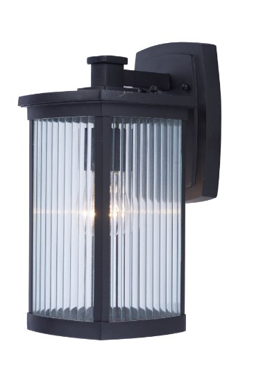 Foto para Terrace 1-Light Outdoor Wall BZ Clear Glass MB Incandescent Incandescent 7"x13.75"