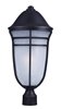 Foto para Westport DC 1-Light Outdoor Post AT Wisp MB Incandescent Incandescent