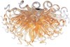 Foto para Taurus LED 12-Light Semi-Flush Mount PC Cognac Glass (CAN 7.88"x7.88"x1")