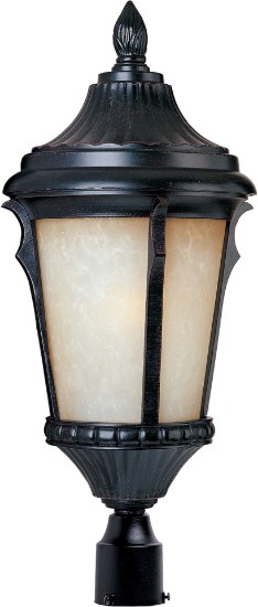 Foto para Odessa LED 1-Light Outdoor Pole/Post Lantern ES Latte