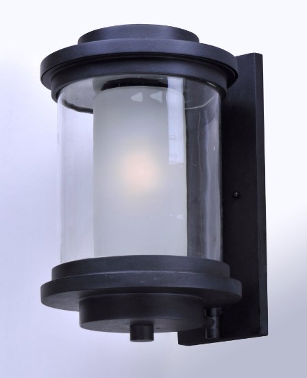 Foto para Lighthouse LED 1-Light Medium Outdoor Wall AR Clear/Frosted GU24 LED