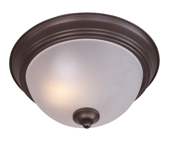 Foto para 1-Light Flush Mount OI Frosted Glass GU24 Fluorescent Fluorescent