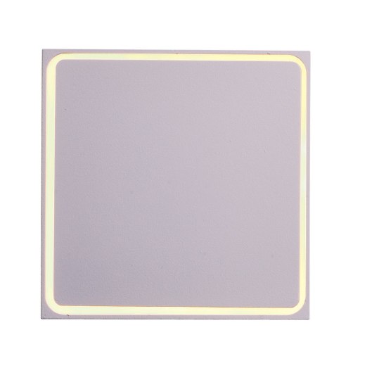 Foto para 8W Alumilux LED Outdoor Wall Sconce WT PCB LED 4.5"x4.5"