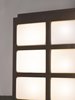 Foto para Packs LED Outdoor Wall Sconce MB White UV - Rated Polycarbo PCB LED 9.25"x10.25"