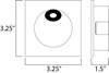Foto para Path LED Step Light Wet WT PCB LED 3.25"x3.25"
