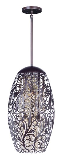 Foto para Arabesque 6-Light Pendant OI Cognac G9 Clear Xenon Xenon (OA HT 66")