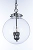 Foto para Retro 3-Light Pendant PN Clear Glass CA Incandescent E12 Incadescent (OA HT 21.5"-80.75") (CAN 5"x5"x0.75")36" Chain