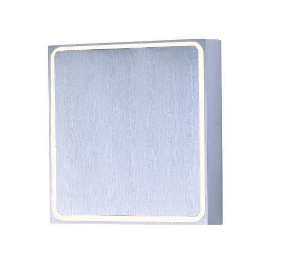 Foto para 8W Alumilux LED Outdoor Wall Sconce SA PCB LED 4.5"x4.5"