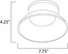 Foto para 7.5W Alumilux LED Flush/Wall Mount WT PCB LED