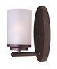 Foto para Corona 1-Light Wall Sconce OI Frosted Frosted Glass MB Incandescent Incandescent