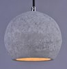 Foto para Crete 1-Light Pendant PC Concrete GU10 LED 7"x7"x7" (OA HT 125.5")