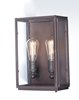 Foto para Pasadena 2-Light Outdoor Wall Lantern OI Clear Glass MB Incandescent Incandescent