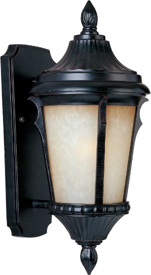 Foto para Odessa LED 1-Light Outdoor Wall Lantern ES Latte 7"x16"