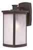 Foto para Terrace 1-Light Medium Outdoor Wall BZ Frosted Seedy MB Incandescent Incandescent