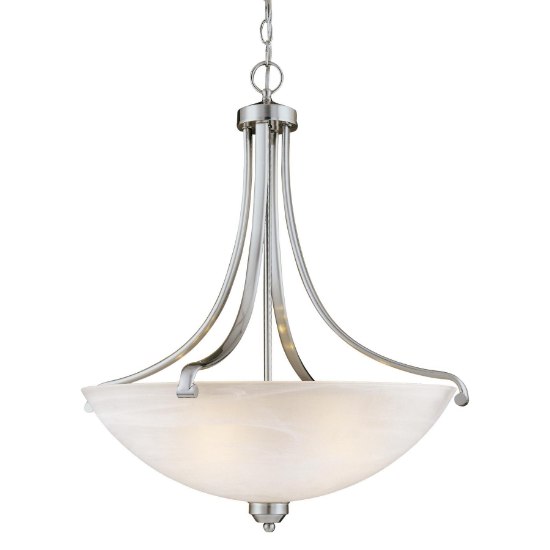 Foto para SW 4 Light Pendant Brushed Nickel