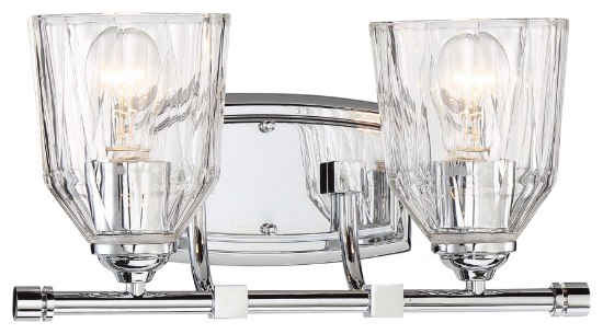 Foto para 100w SW 2 Light Bath Chrome Clear