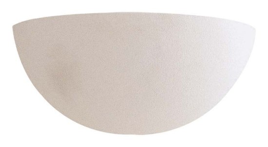 Foto para 100w SW 1 Light Wall Sconce White Ceramic