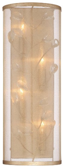 Foto para 60w SW 4 Light Wall Sconce Nanti Champaign Silver Gossamer Gold