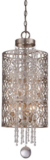 Foto para 60w SW Foyer Pendant- Jessica Mcclintock Home- The Romance Collection™ Florentine Silver